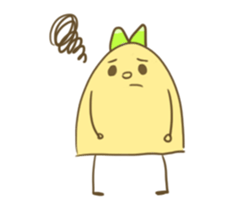 Potato and cat sticker #11474665