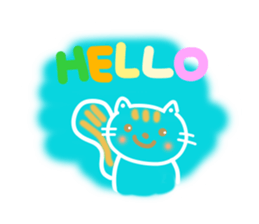 Sticker of a pretty animal sticker #11475081