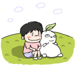 Mango & friends sticker #11475276
