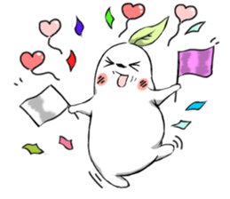 Mango & friends sticker #11475289