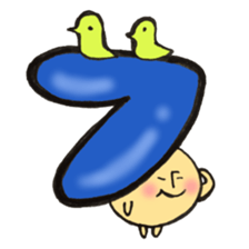 I'll combine Mr. katakana mushroom! 2 sticker #11475782