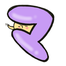 I'll combine Mr. katakana mushroom! 2 sticker #11475791