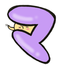 I'll combine Mr. katakana mushroom! 2 sticker #11475791