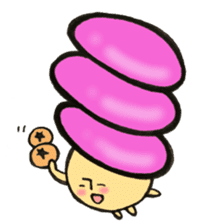 I'll combine Mr. katakana mushroom! 2 sticker #11475792