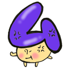 I'll combine Mr. katakana mushroom! 2 sticker #11475793