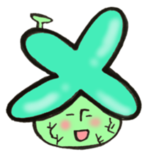 I'll combine Mr. katakana mushroom! 2 sticker #11475794