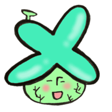 I'll combine Mr. katakana mushroom! 2 sticker #11475794