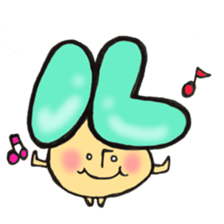 I'll combine Mr. katakana mushroom! 2 sticker #11475801