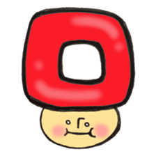 I'll combine Mr. katakana mushroom! 2 sticker #11475803