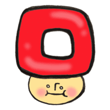 I'll combine Mr. katakana mushroom! 2 sticker #11475803