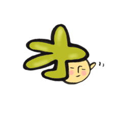 I'll combine Mr. katakana mushroom! 2 sticker #11475811