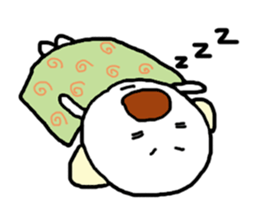 Extremity of the tongue-in-cheek pose sticker #11475917