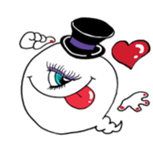 Mr.Puddles & Ghost Earl sticker #11476147