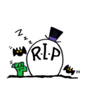 Mr.Puddles & Ghost Earl sticker #11476148