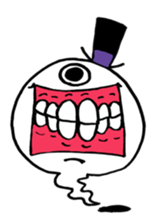 Mr.Puddles & Ghost Earl sticker #11476157