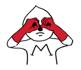 Mr.Puddles & Ghost Earl sticker #11476162