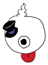 Mr.Puddles & Ghost Earl sticker #11476166