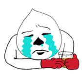 Mr.Puddles & Ghost Earl sticker #11476167