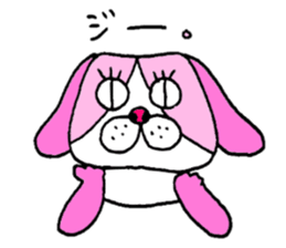 colorful bulldog sticker #11476498