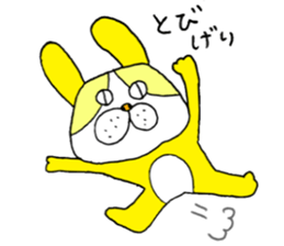 colorful bulldog sticker #11476522