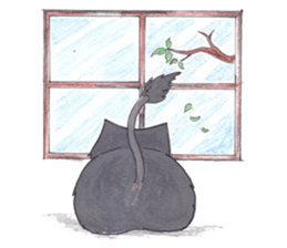 Ridiculous cat sticker #11476616