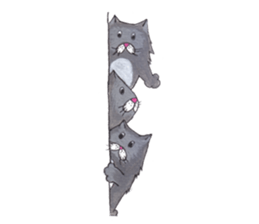 Ridiculous cat sticker #11476618