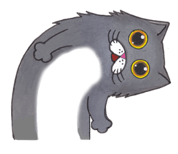 Ridiculous cat sticker #11476624