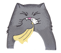 Ridiculous cat sticker #11476626