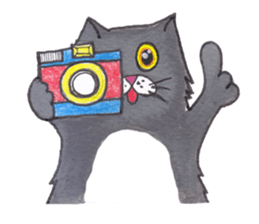 Ridiculous cat sticker #11476633