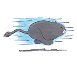 Ridiculous cat sticker #11476640