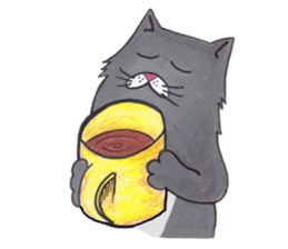 Ridiculous cat sticker #11476647