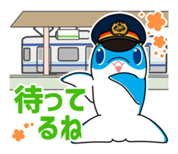 Rinkaru and 70-000kei train sticker #11476666