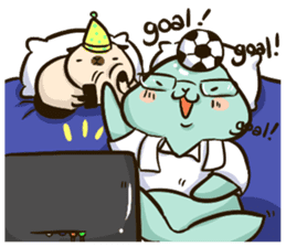 Johnny & Sunny (tingtong Couple) sticker #11477023