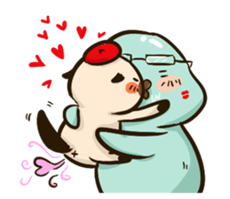 Johnny & Sunny (tingtong Couple) sticker #11477028