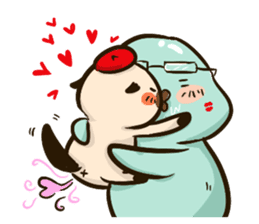 Johnny & Sunny (tingtong Couple) sticker #11477028