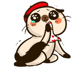 Johnny & Sunny (tingtong Couple) sticker #11477034