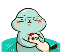 Johnny & Sunny (tingtong Couple) sticker #11477035