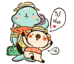 Johnny & Sunny (tingtong Couple) sticker #11477044