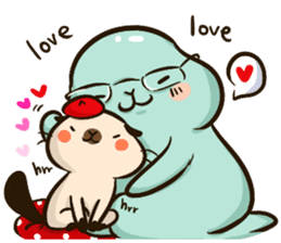 Johnny & Sunny (tingtong Couple) sticker #11477048