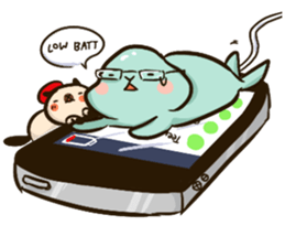 Johnny & Sunny (tingtong Couple) sticker #11477053