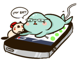 Johnny & Sunny (tingtong Couple) sticker #11477053