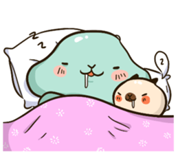 Johnny & Sunny (tingtong Couple) sticker #11477055