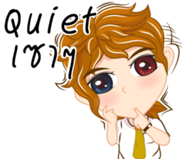 Boy anime Isan/Eng sticker #11477417