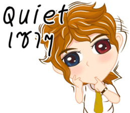 Boy anime Isan/Eng sticker #11477417