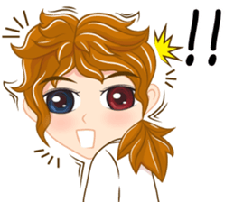 Boy anime Isan/Eng sticker #11477420