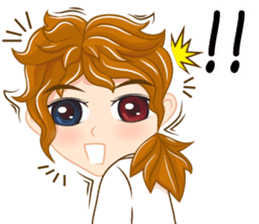 Boy anime Isan/Eng sticker #11477420