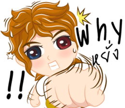 Boy anime Isan/Eng sticker #11477434