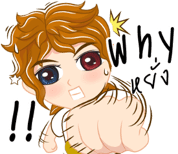 Boy anime Isan/Eng sticker #11477434