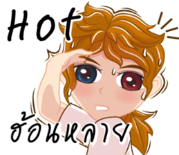 Boy anime Isan/Eng sticker #11477436
