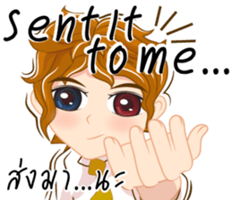 Boy anime Isan/Eng sticker #11477446